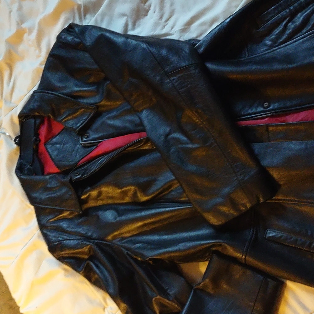 leather jacket